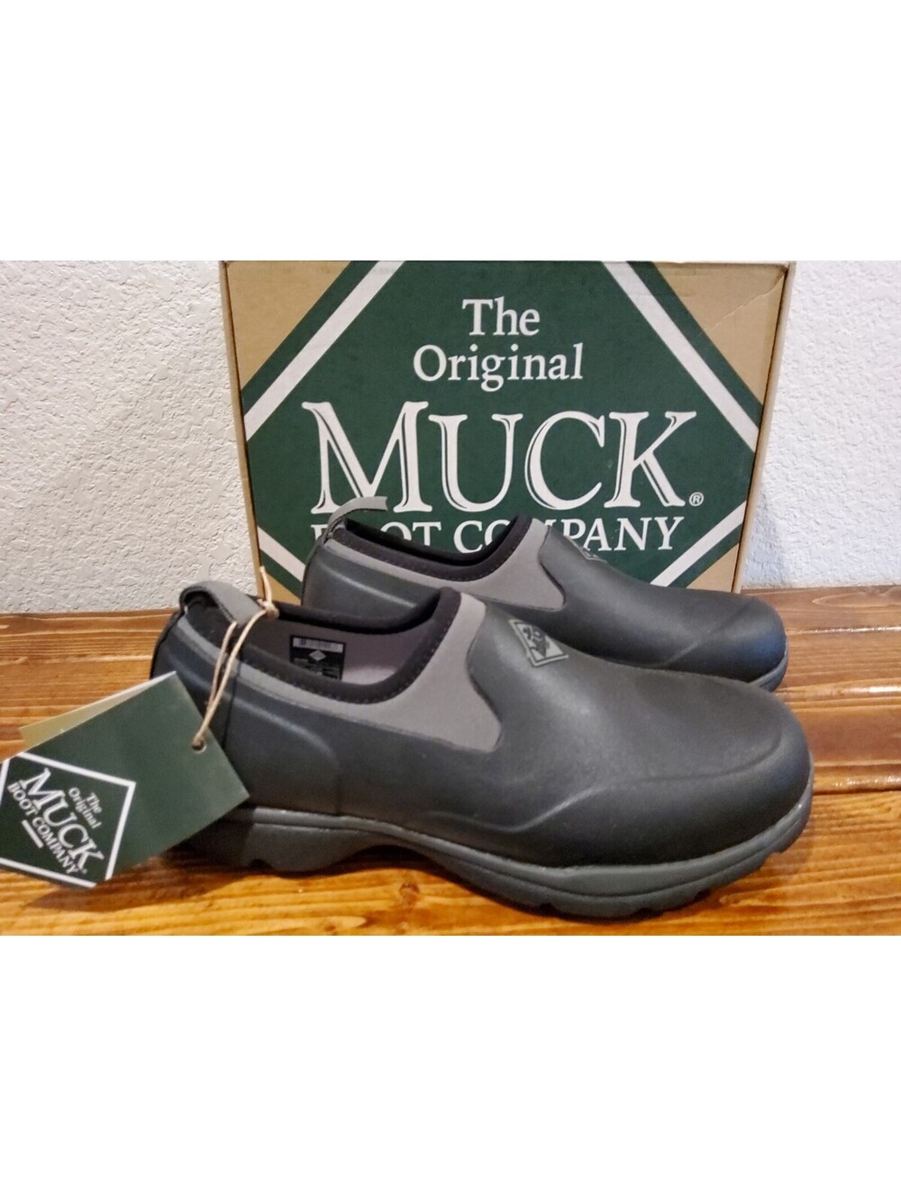 The Original Muck Boot Excursion Pro Low Slip On Shoes FRLC000 Men's Sz 8M